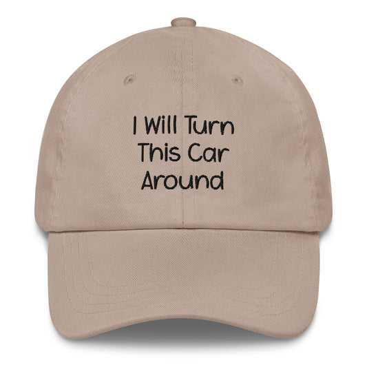 Car Embroidered Dad Hat